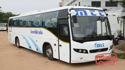 Madras travels and tours pvt, ltd Bus-Front Image