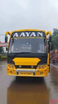 Aayush Travels Bus-Front Image