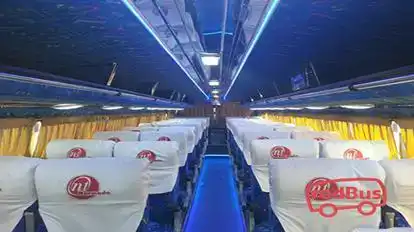 Narmada  Travels Bus-Seats layout Image