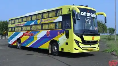 Narmada Travels Bus-Front Image