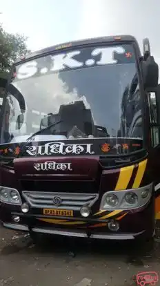 Radhika Travel Bus-Front Image
