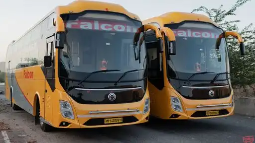 Eagle falcon bus Bus-Front Image