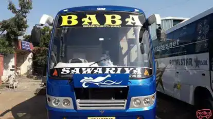 Baba Travels Bus-Front Image