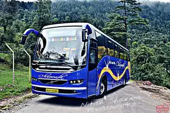 Himachal Holiday Tours Bus-Side Image