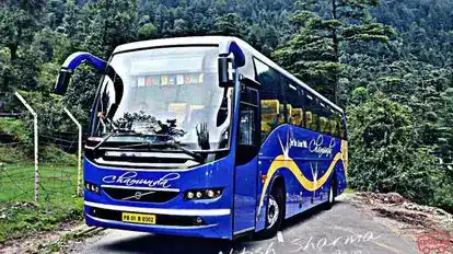 Himachal Holiday Tours Bus-Front Image