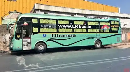 L K  Travels Bus-Side Image