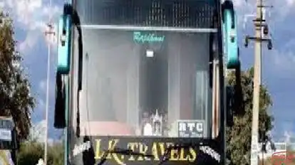 L K  Travels Bus-Front Image