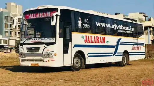 Shree jalaram viral Bus-Front Image