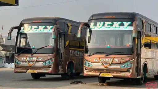 Raffique Travels Bus-Front Image