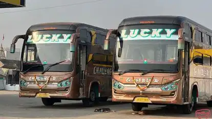 Raffique Travels Bus-Front Image