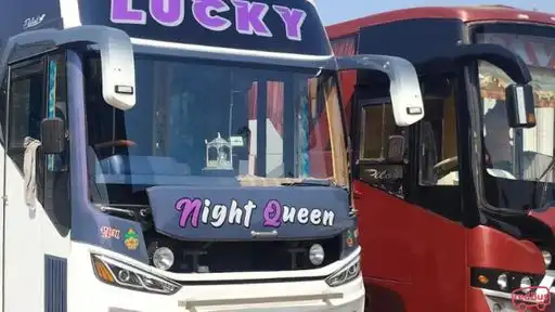 Raffique Travels Bus-Front Image