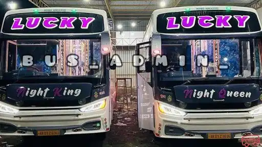 Raffique Travels Bus-Front Image