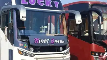 Raffique Travels Bus-Front Image