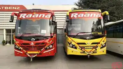 Raana  Tours And Travels Bus-Front Image
