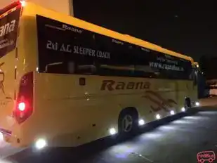 Raana  Tours And Travels Bus-Front Image