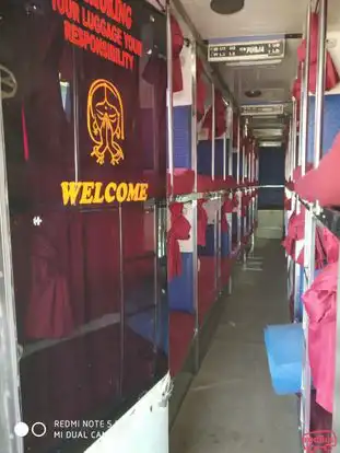 Shree Indira Tours And Travels Bus-Seats layout Image