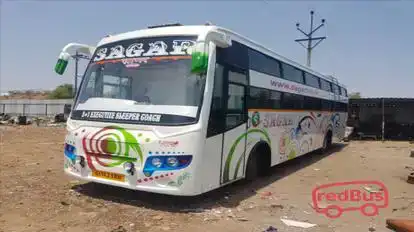 Sagar travels , beed Bus-Front Image