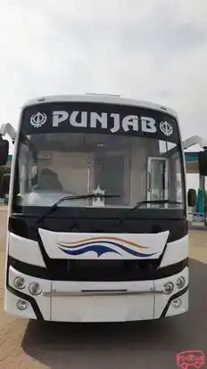 Punjab    Travels Bus-Front Image
