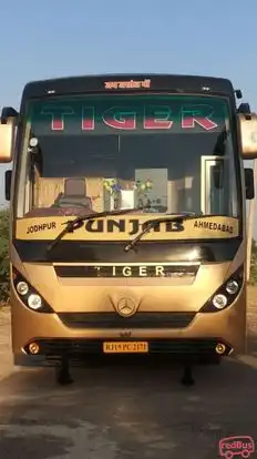 Punjab    Travels Bus-Front Image