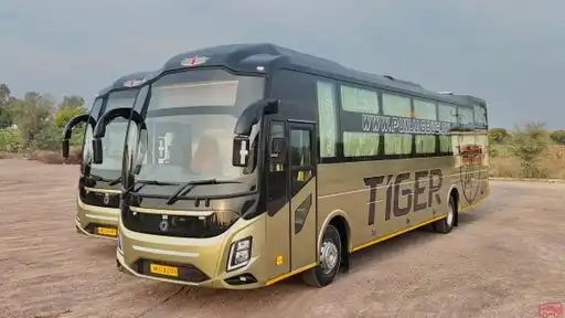 Punjab    Travels Bus-Front Image