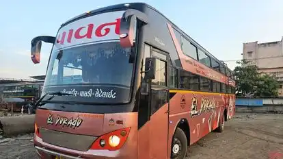 Paavan   Travels Bus-Side Image