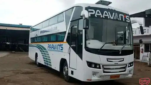 Paavan   Travels Bus-Front Image
