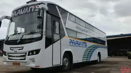 Paavan   Travels Bus-Front Image