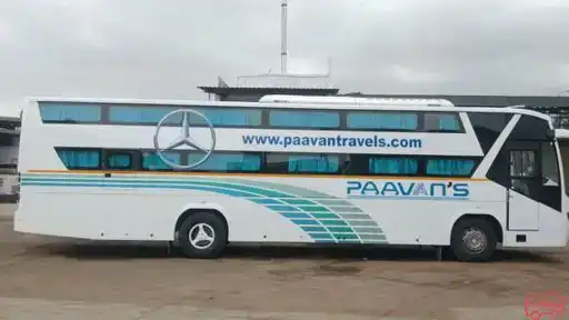 Paavan   Travels Bus-Front Image
