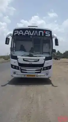 Paavan   Travels Bus-Front Image
