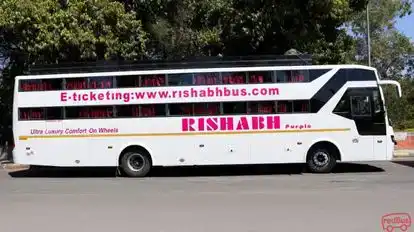 Rishabh     travels Bus-Front Image