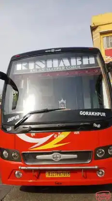 Rishabh     travels Bus-Front Image