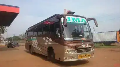 Rajammal  Travels Bus-Front Image