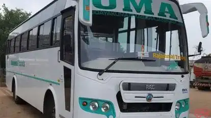 Rajammal  Travels Bus-Front Image