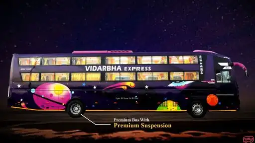 Noor Travels. Bus-Front Image