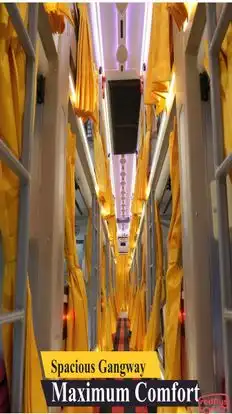 Noor Travels. Bus-Seats layout Image