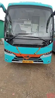 Noor Travels. Bus-Front Image