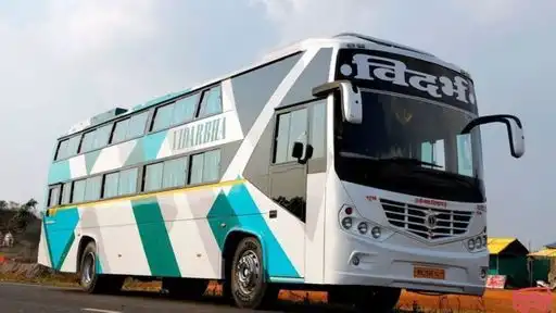 Noor Travels. Bus-Front Image