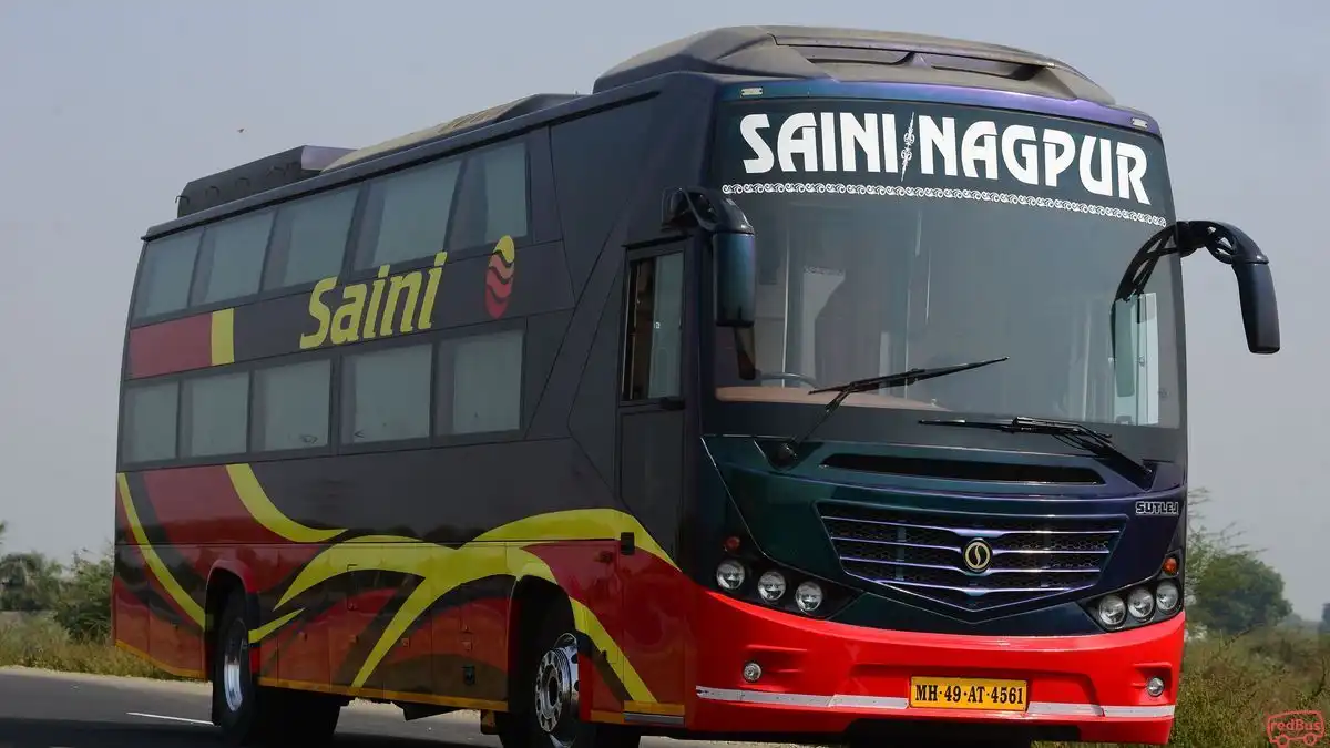 Saini  Travels Pvt. Ltd. Bus-Front Image