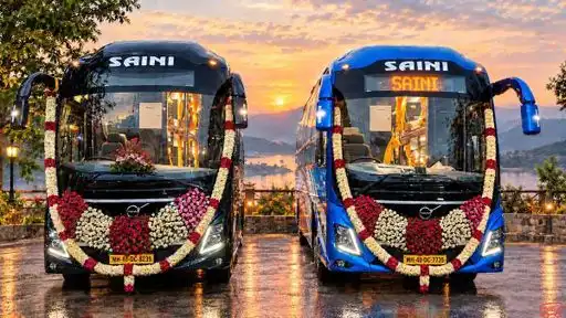 Saini  Travels Pvt. Ltd. Bus-Front Image