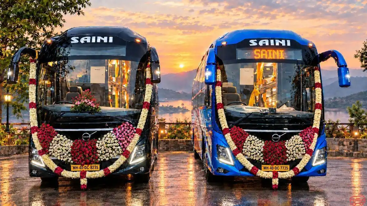 Saini Travels Pvt. Ltd. Bus-Front Image