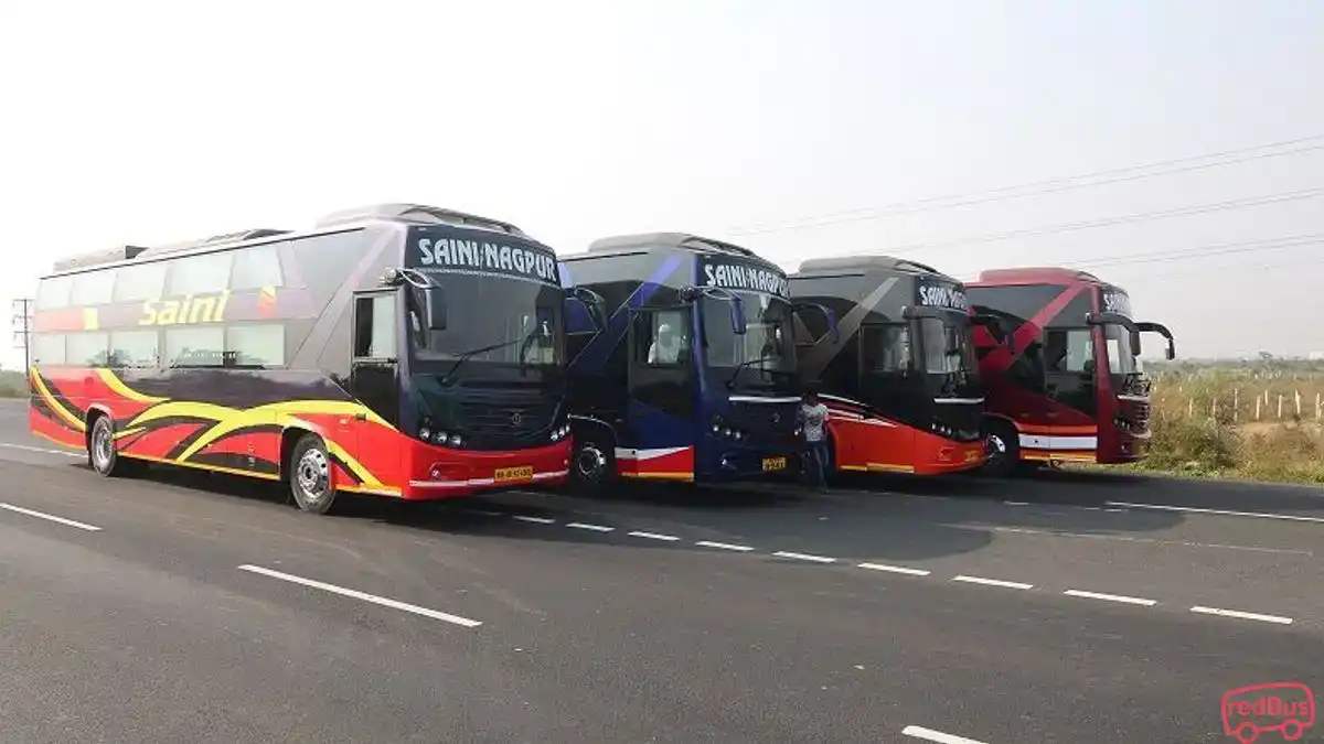 Saini  Travels Pvt. Ltd. Bus-Front Image