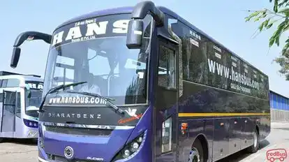 Hans Travels (I) Private Limited Bus-Front Image