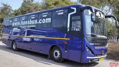 Hans Travels (I) Private Limited Bus-Front Image