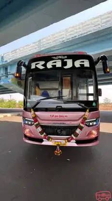 Raja Travels Bus-Front Image