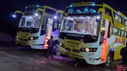 New Raja Travels, Amravati Bus-Front Image