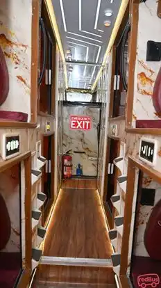 Raja Travels Bus-Seats layout Image