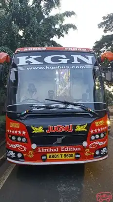 KGN Tours And Travels Bus-Front Image