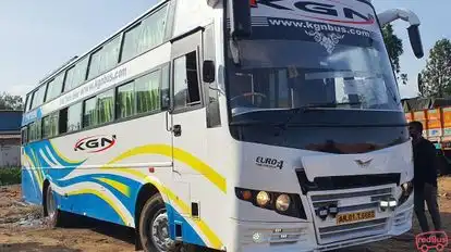 KGN Tours And Travels Bus-Front Image