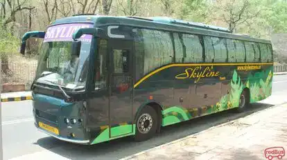 Skyline Travels Bus-Front Image