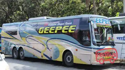 GEE PEE TRAVELS Bus-Front Image